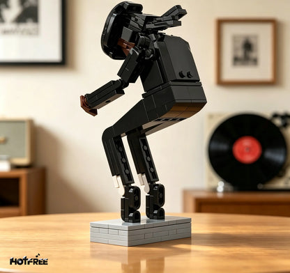 Building Block Toy for Assembling Michael Jackson, Classic Dance Pose Figure, Tribute to a Legendary Icon, Gift for Michael Jackson Fans