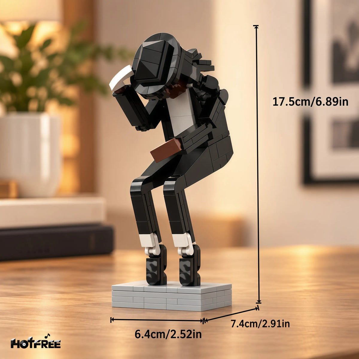 Building Block Toy for Assembling Michael Jackson, Classic Dance Pose Figure, Tribute to a Legendary Icon, Gift for Michael Jackson Fans
