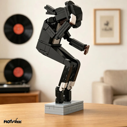 Building Block Toy for Assembling Michael Jackson, Classic Dance Pose Figure, Tribute to a Legendary Icon, Gift for Michael Jackson Fans