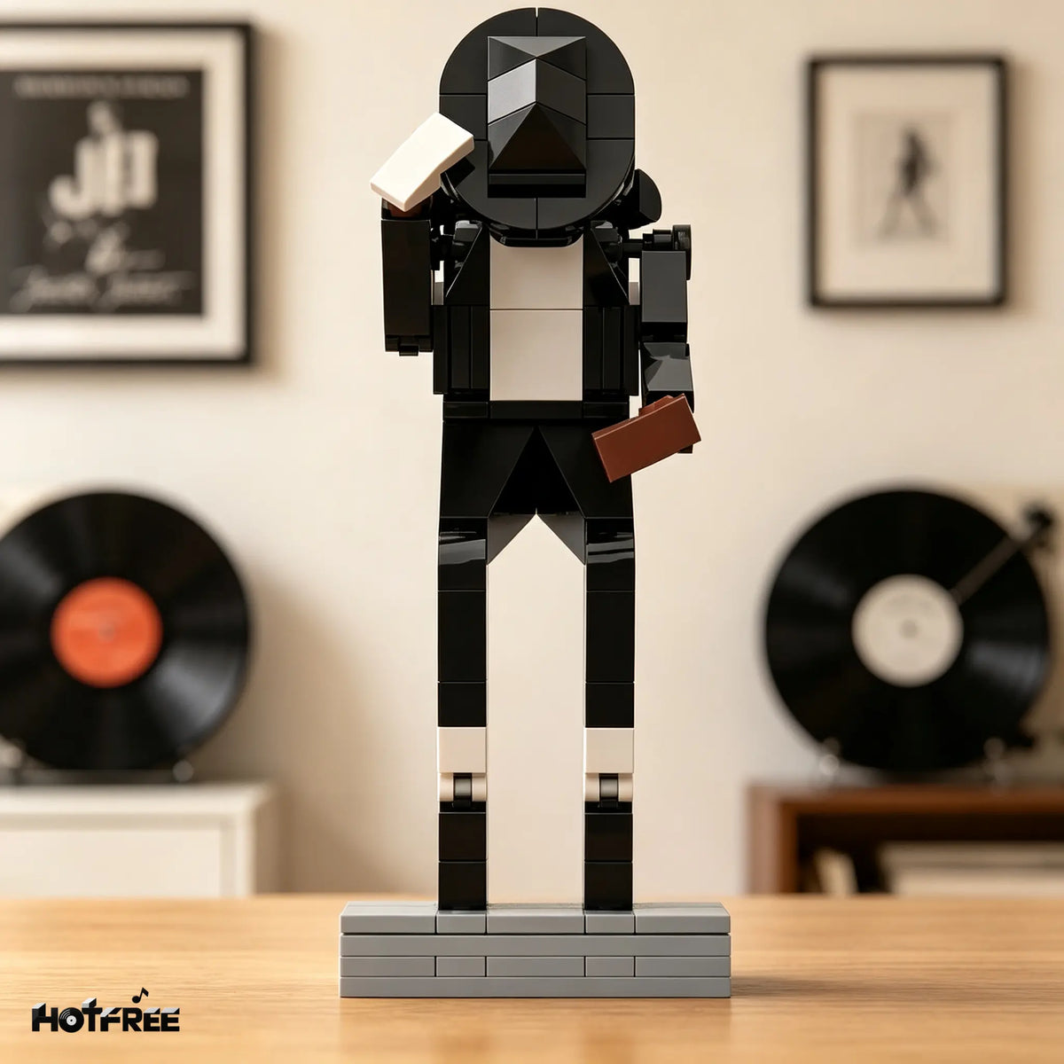 Building Block Toy for Assembling Michael Jackson, Classic Dance Pose Figure, Tribute to a Legendary Icon, Gift for Michael Jackson Fans